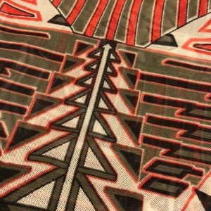 Sheer bodycon Aztec